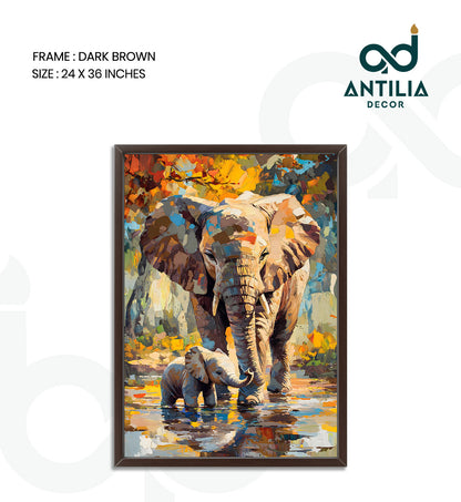 Elephants-Protector of the Young