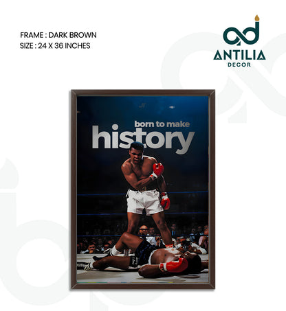 Born to make history