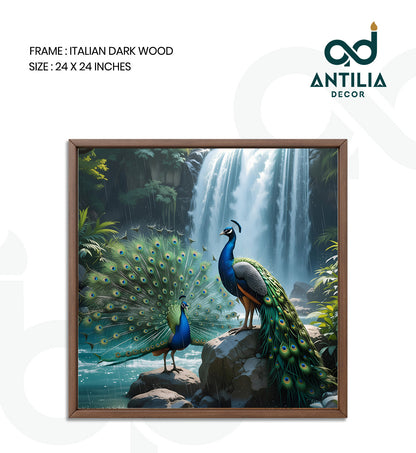 Peacock- Emerald Raindance