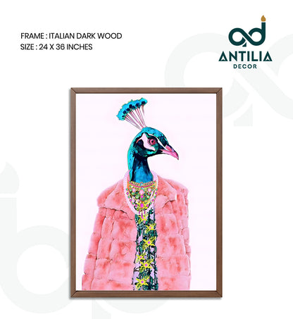 Peacock- Feathered Fashion