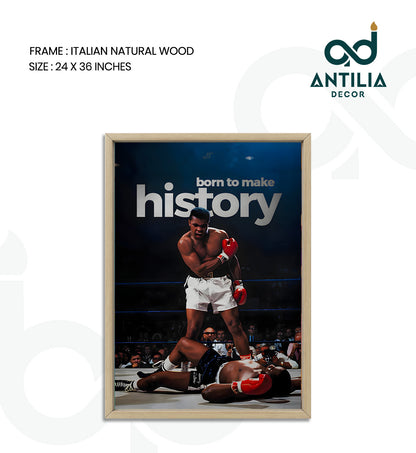 Born to make history