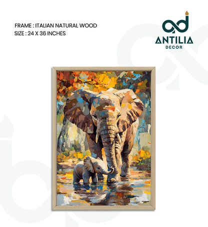 Elephants-Protector of the Young