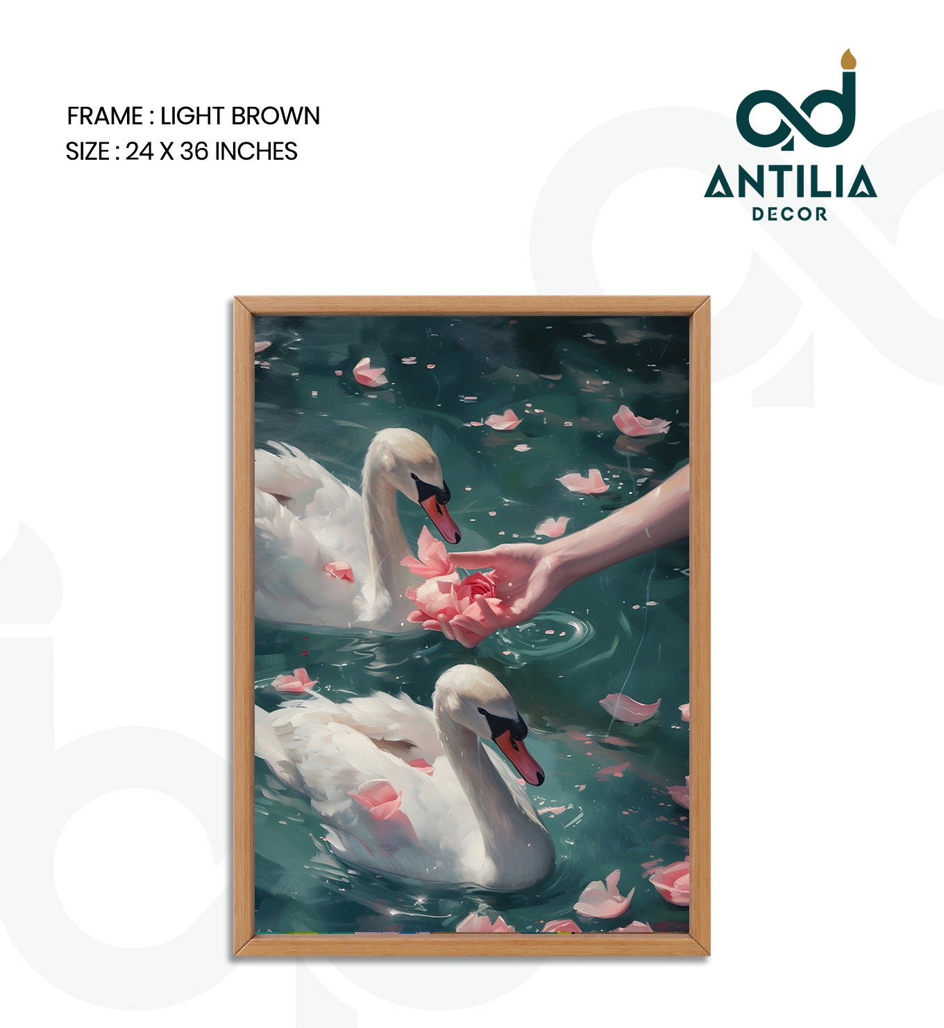 Swans and Roses