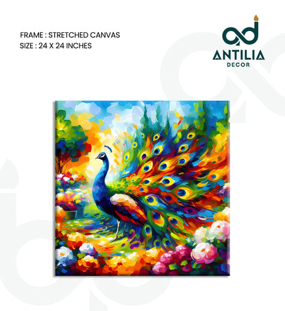 Peacock- The Dazzling Display